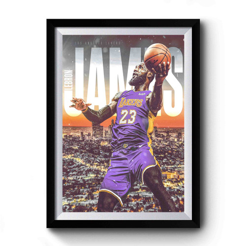 Lebron James 9 Premium Poster