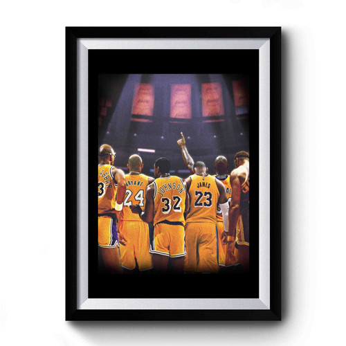 Legend Los Angels Basketball Premium Poster