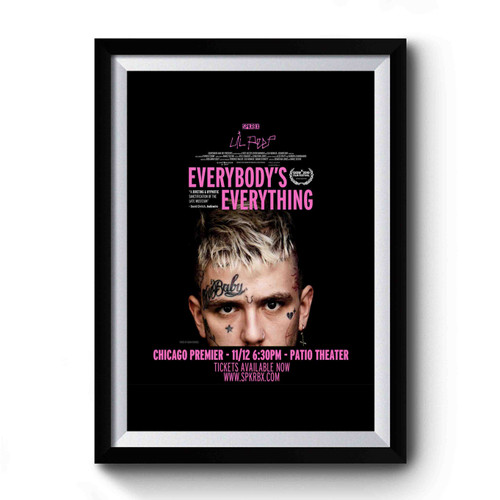 Lil Peep Everybodys Everything Chicago Movie Premium Poster
