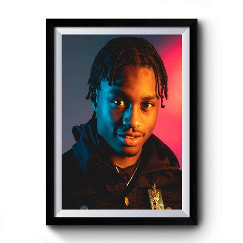 Lil Tjay Rapper Singer Premium Poster