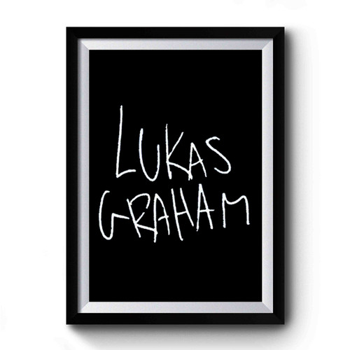 Lukas Graham Logo 3d Premium Poster