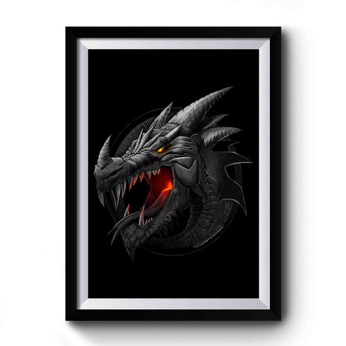 Magic Dragon Logo Premium Poster