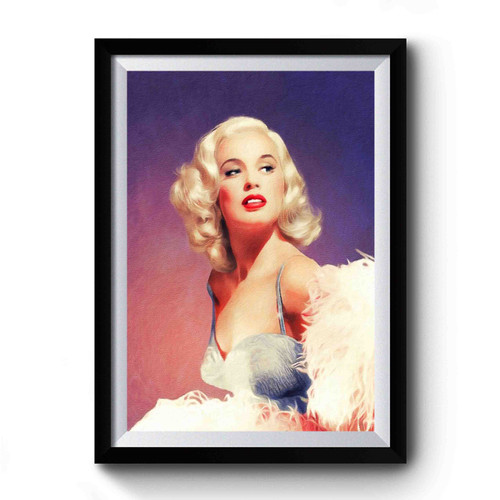 Mamie Van Doren Vintage Actress Premium Poster