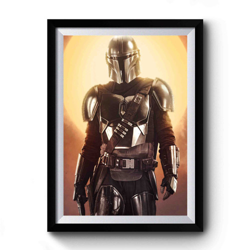 Mandalorian Dune Premium Poster