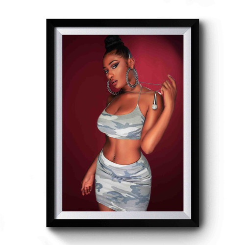 Megan Thee Stallion Fashion Army Women Premium Poster
