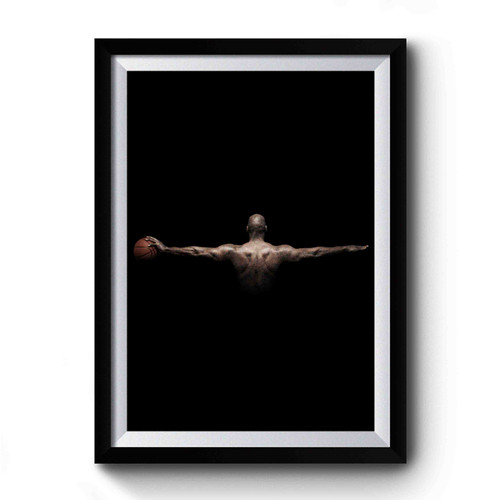 Michael J Wings Tattoo Premium Poster