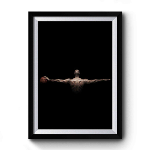 Michael Jordan Tattoo Premium Poster