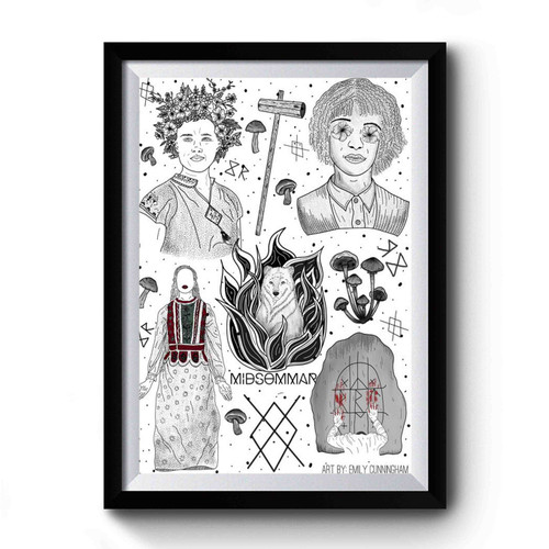 Midsommar Flash Sheet Premium Poster