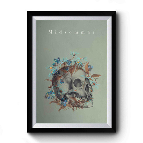 Midsommar Skull Premium Poster