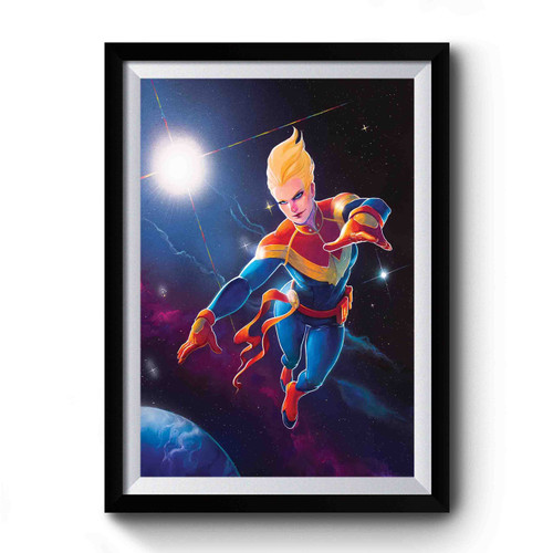 Mighty Captain Marvel Premium Poster