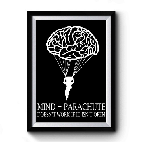 Mind Parachute Premium Poster