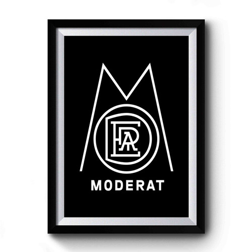 Moderat Logo Premium Poster