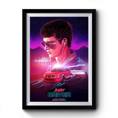 Movie Baby Driver Premium Poster