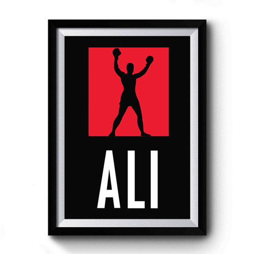 Muhammad Ali Logo Premium Poster