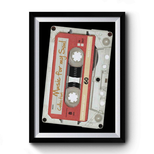 Music Cassette Tape Soul Premium Poster