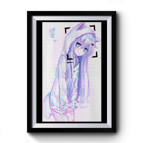 Nekomimi Cat Premium Poster