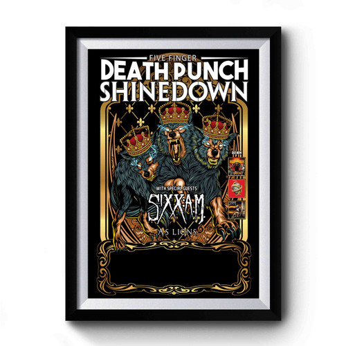 News Five Finger Death Punch Premium Poster