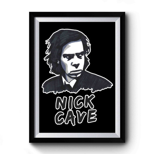 Nick Cave Sketch Premium Poster