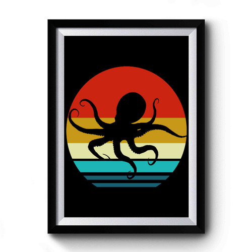 Ocean Octopus Premium Poster