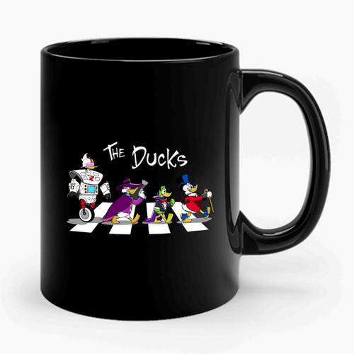 The Ducks Abbey Road Parody Ceramic Mug