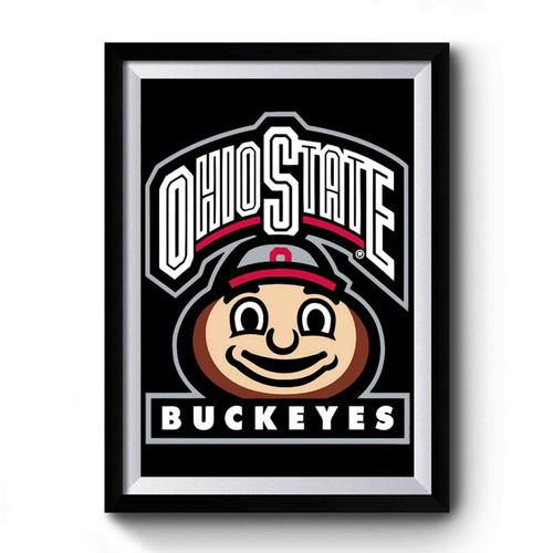 Ohio State Buckeyes Charachter Premium Poster