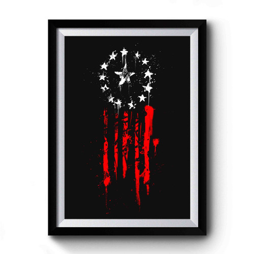Old World Flag Premium Poster