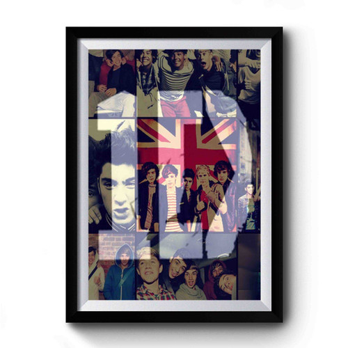 One Direction Backgrounds Premium Poster