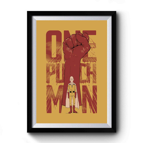 One Punch Man Classicr Premium Poster