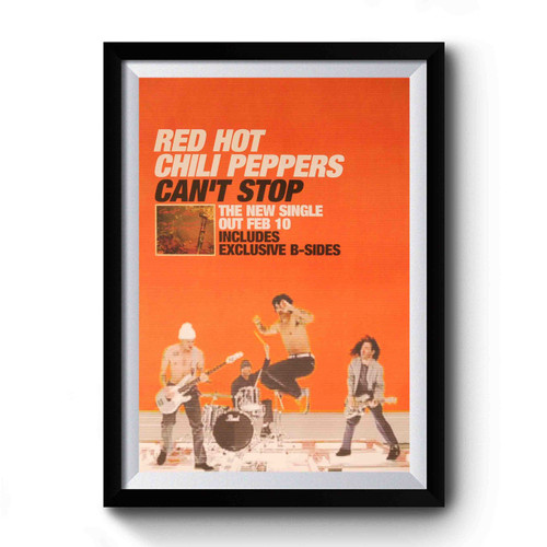 Original Red Hot Chilli Peppers Poster For The Cant Stop Single Premium Poster