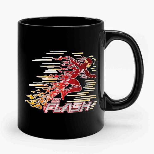 The Flash Superhero Art Ceramic Mug