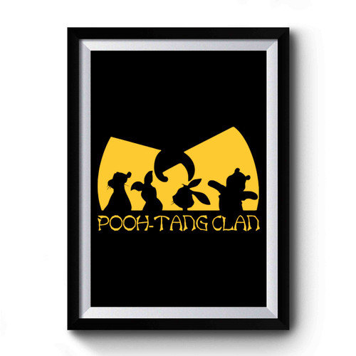 Pooh Tang Clan Cartoon Logo Premium Poster