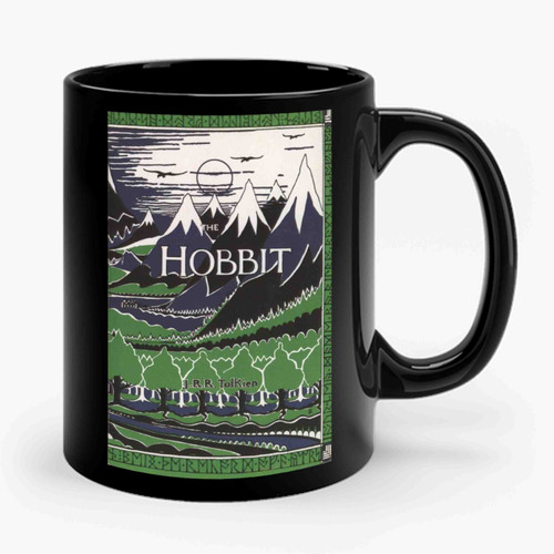 The Hobbit By J R R Tolkien Classic Book Cover Ceramic Mug