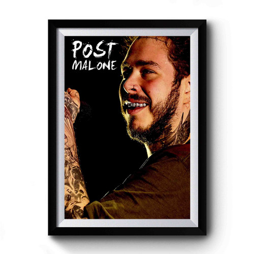 Post Malone Moody Pose Premium Poster