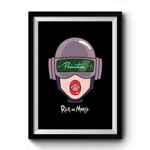 Primitive Rick and Morty Premium Poster