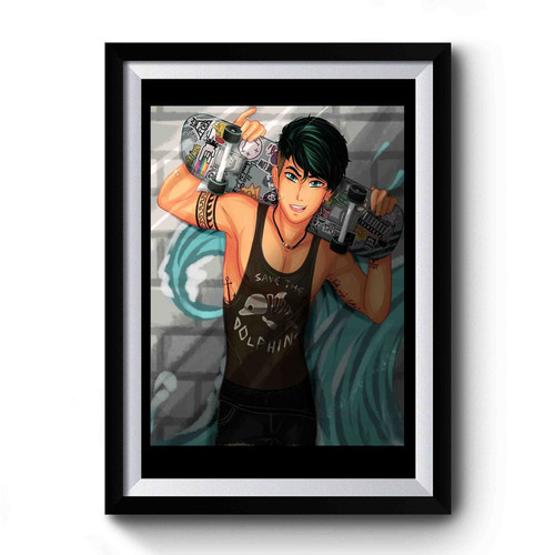 Punk Percy Jackson Premium Poster