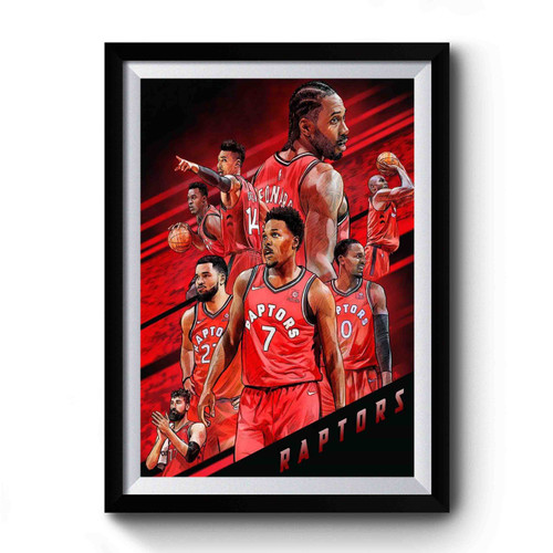 Raptors Basketball Premium Poster