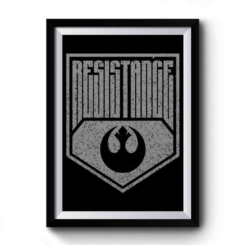 Resistance Logo Premium Poster