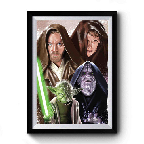 Revenge Of The Sith Illustration Premium Poster