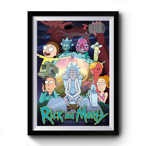 Rick And Morty Season 4 Premium Poster