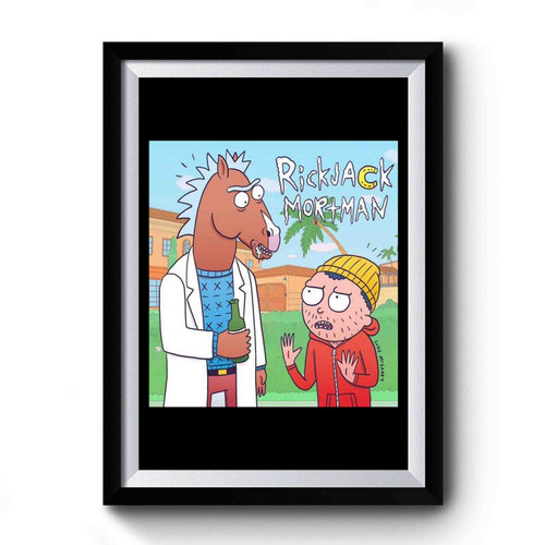 Rick jack and Mortman Premium Poster