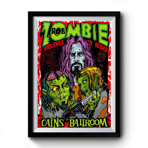 Rob Zombie 2 Premium Poster
