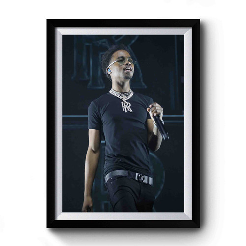 Roddy Ricch Performs Onstage Premium Poster