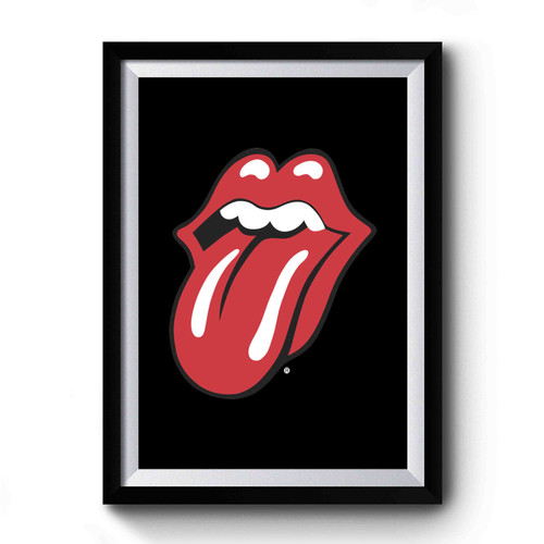 Rolling Stones Mouth Lips Premium Poster