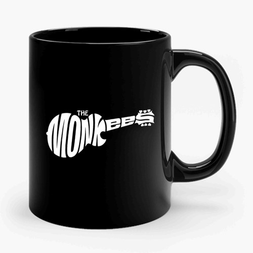 The Monkees Rock Band Music Logo Ceramic Mug