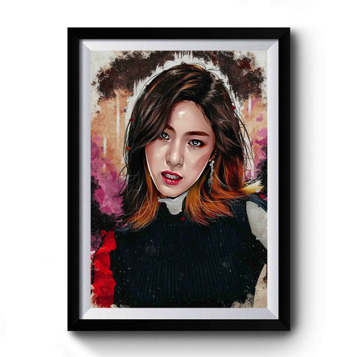 Ryujin Itzy Rapper Premium Poster