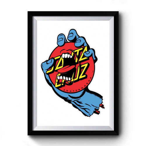 Santa Cruz Screaming Dot Sticker Premium Poster