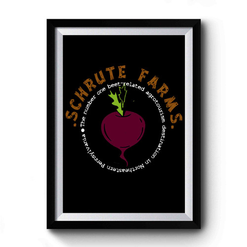 Schrute Farms Logo Vegetable Premium Poster
