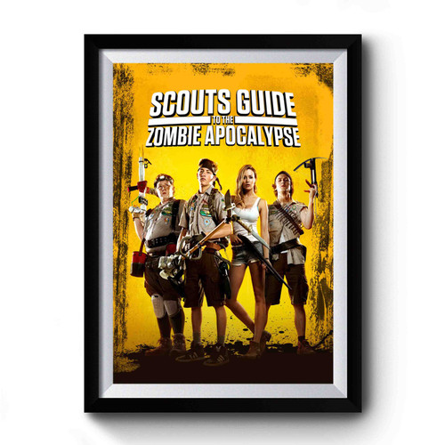 Scouts Guide To The Zombie Apocalypse Premium Poster