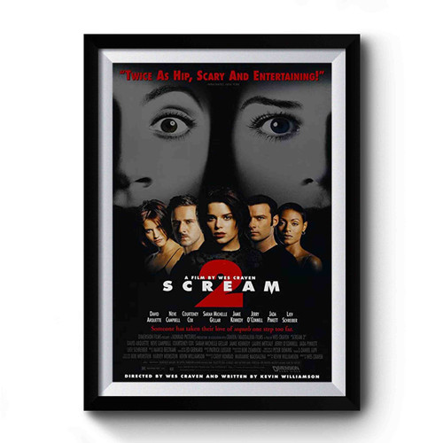 Scream 2 Movie Premium Poster