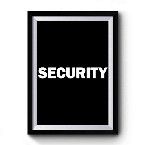 Security Premium Poster